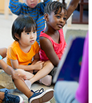Children at school
