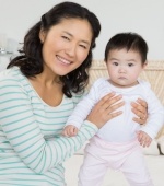 Mom and baby